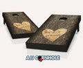 Wedding Tree Carved Cornhole Set Q42149