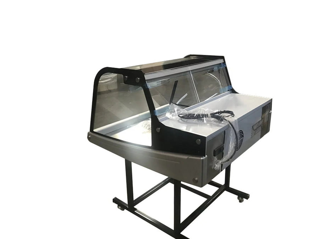 36" Showcase Refrigerator on Wheels W712360