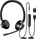 USB Headset with Microphone Wired Computer Headset K7112