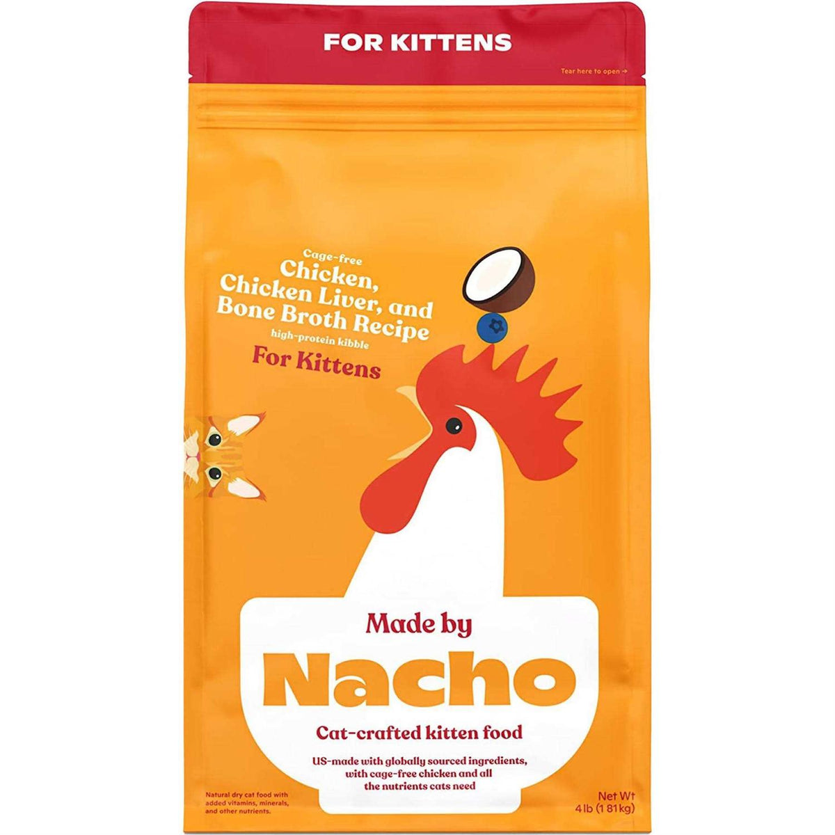 Chicken Liver & Bone Broth Dry Cat Food P2077