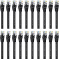 Cat5e Ethernet Patch Cable 1 Foot Black I1614
