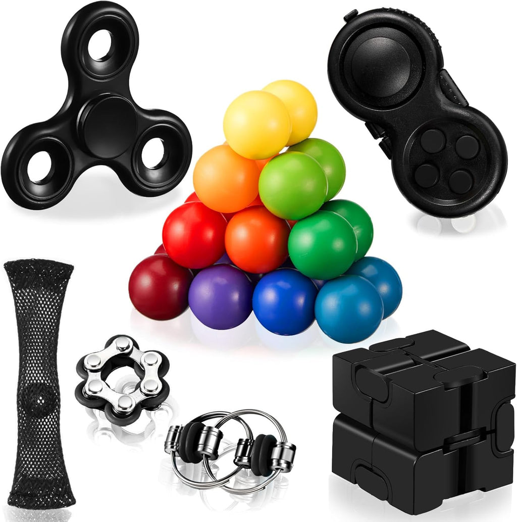 7Pack Fidget Toys Set Sensory Toys for Kids Adults Autistic ADHD Stress Relief Toys S784