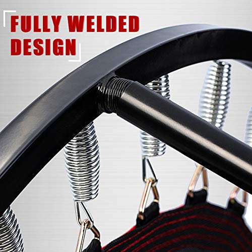 Folding Mini Trampoline with Handle, Max Load 330lbs B130972