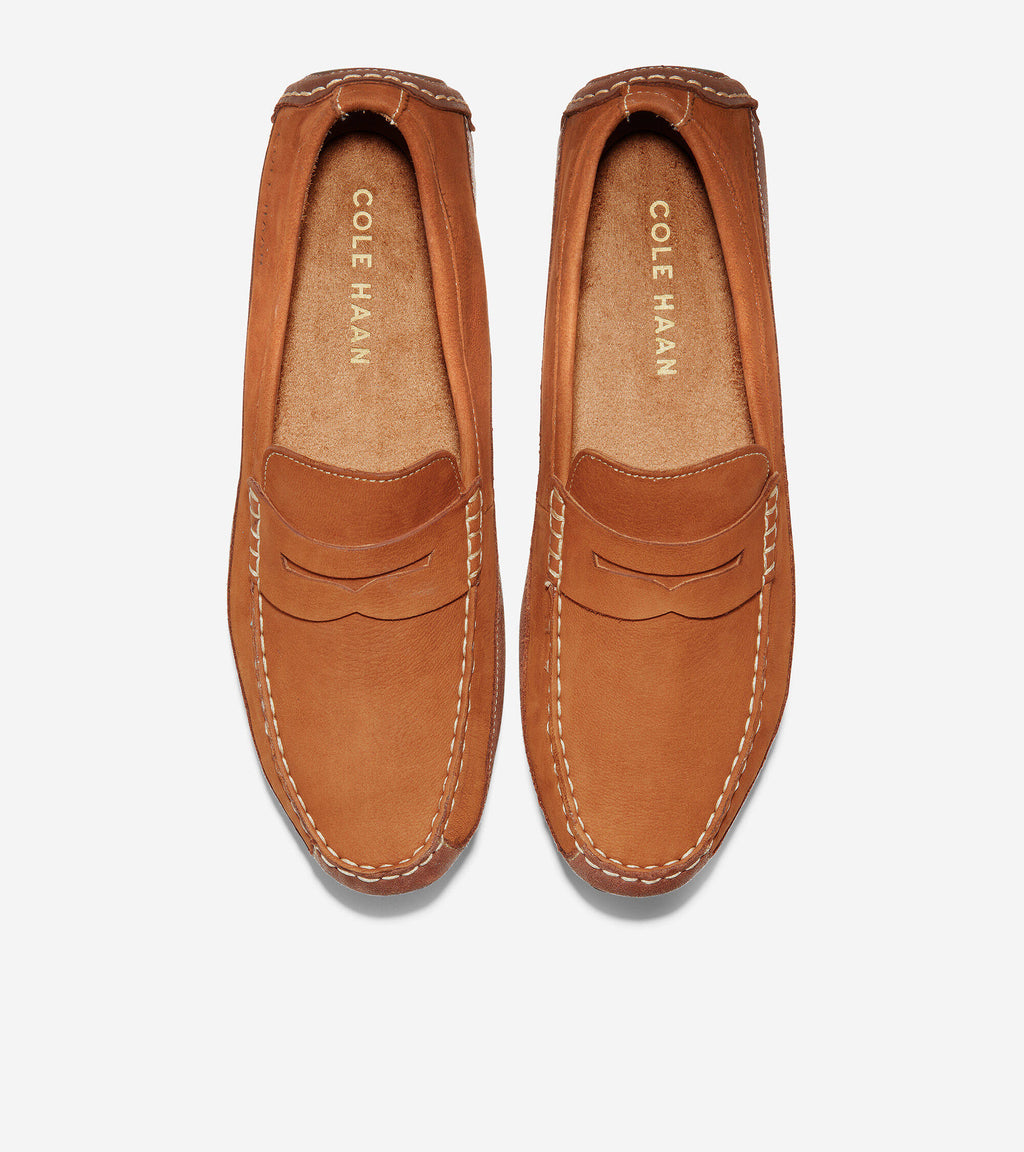 British Tan Penny Driver Shoes K16161