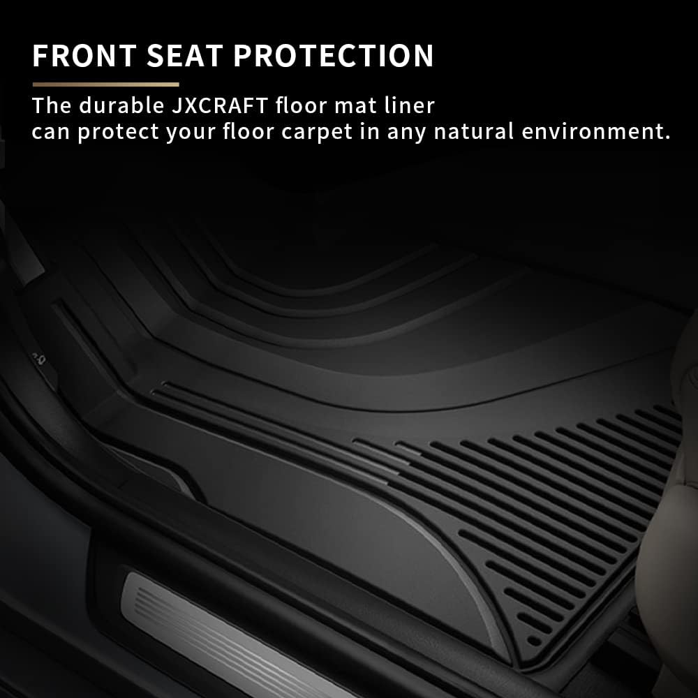 Heavy Duty TPE All Weather Car Floor Mats Full Set J6980
