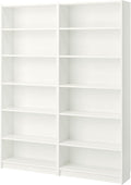 White Bookcase Z2448