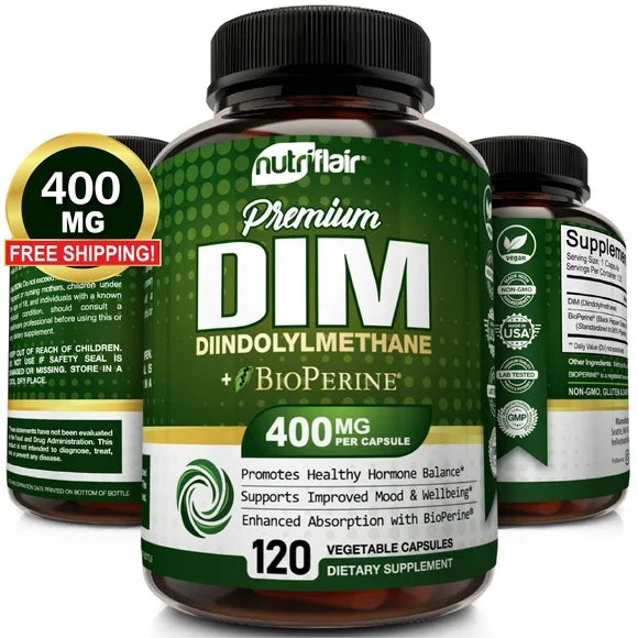 DIM Supplement 120 Vegetable Capsules S43808