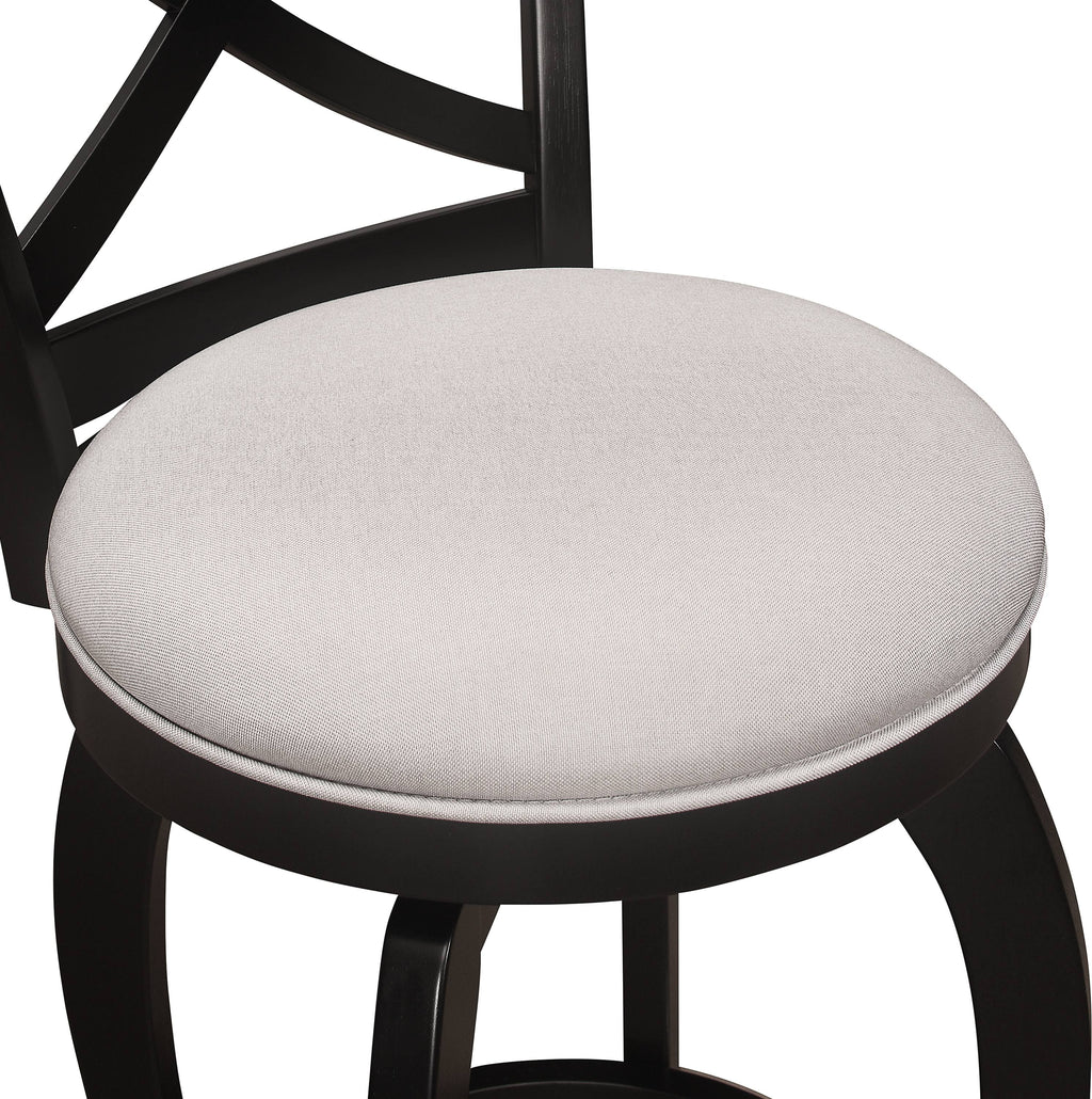 Black Swivel Counter Height Stool H954394