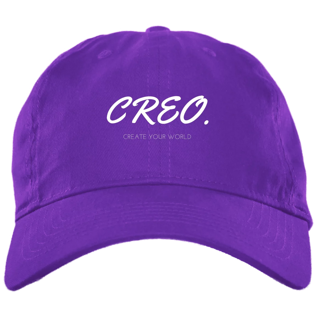 Brushed Twill Unstructured Dad Cap O361