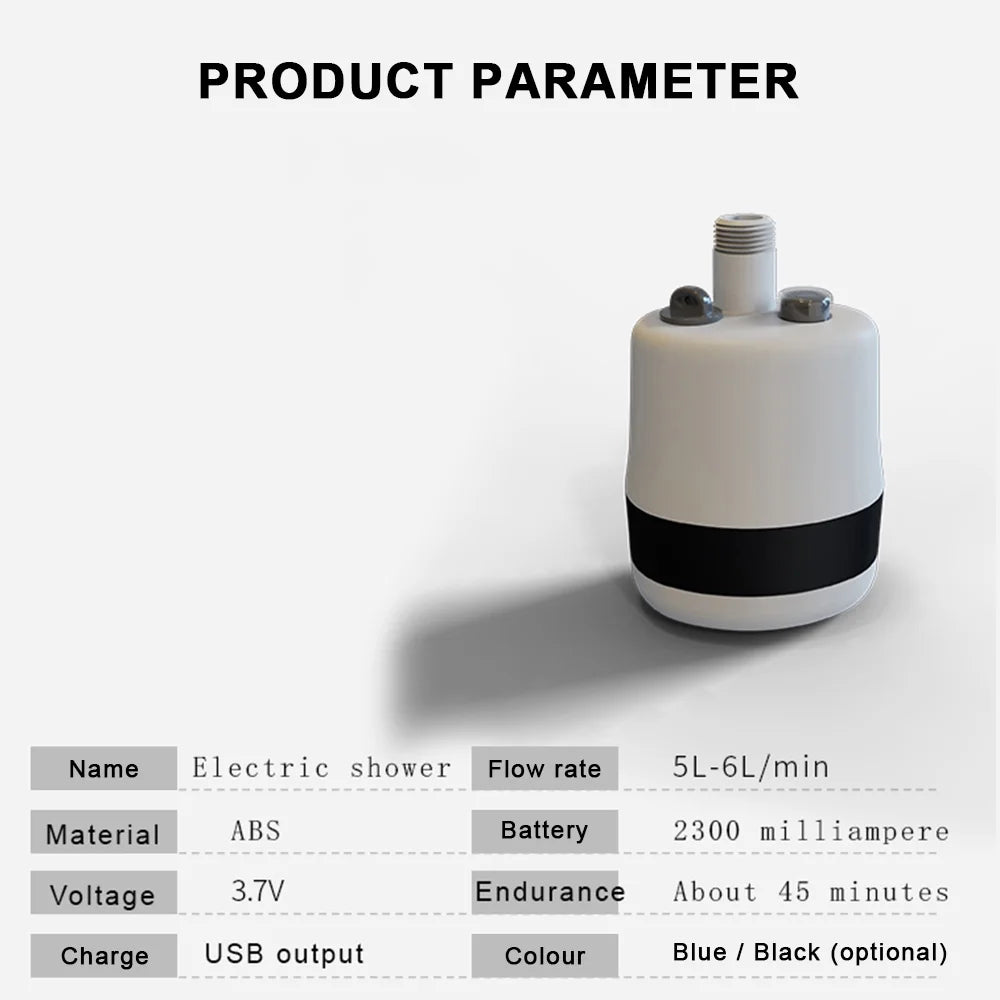 Portable Handheld Electric Camping Shower B650338