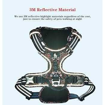 Floral Dog Harness U65743