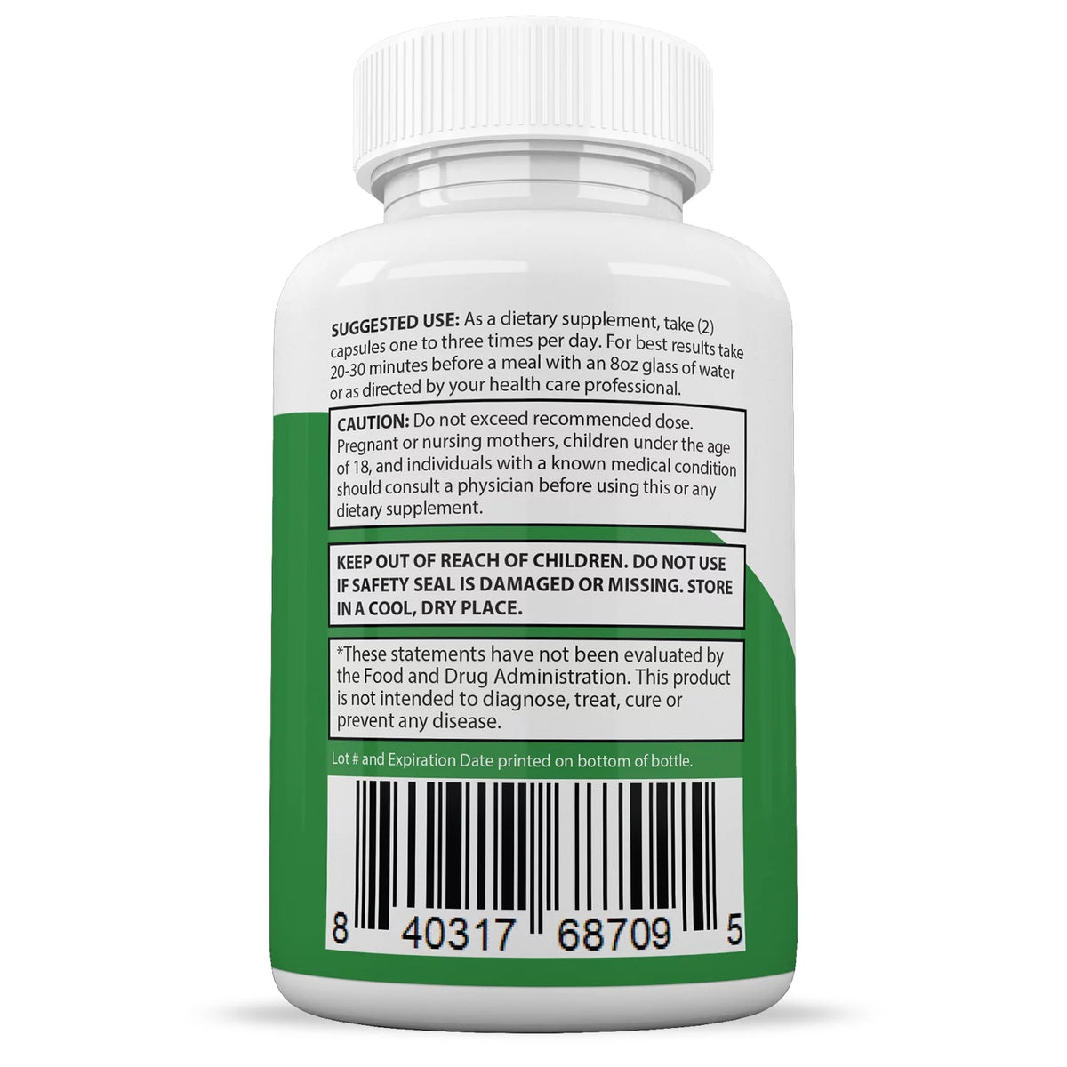 Keto ACV Pills 1275mg Dietary Supplement 180 Capsules F8443