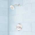 Brushed Nickel Pressure Balance Shower System T715116