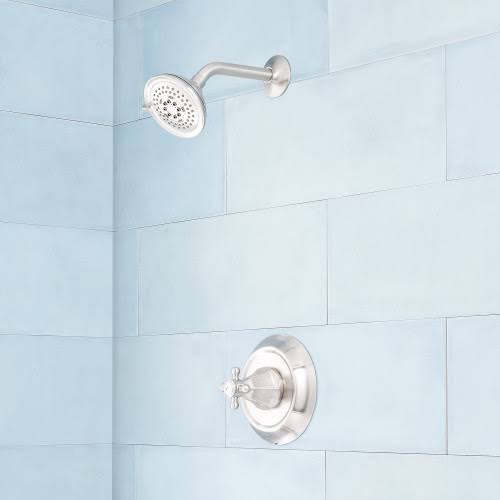 Brushed Nickel Pressure Balance Shower System T715116