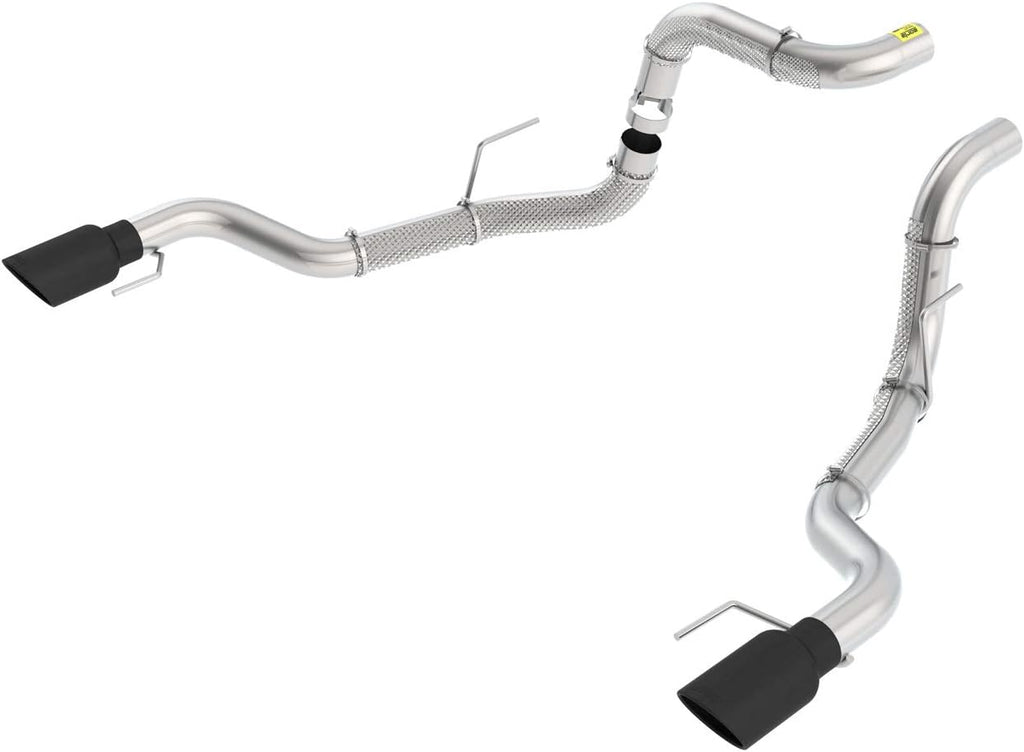 3 in. 4.5 in. Single Round Black Chrome Rolled Angle-Cut Tip Tail Pipe C805