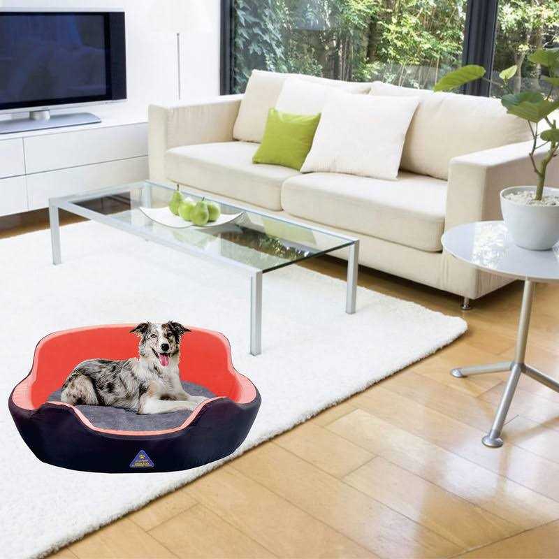Washable Heated Dog Bed T72752