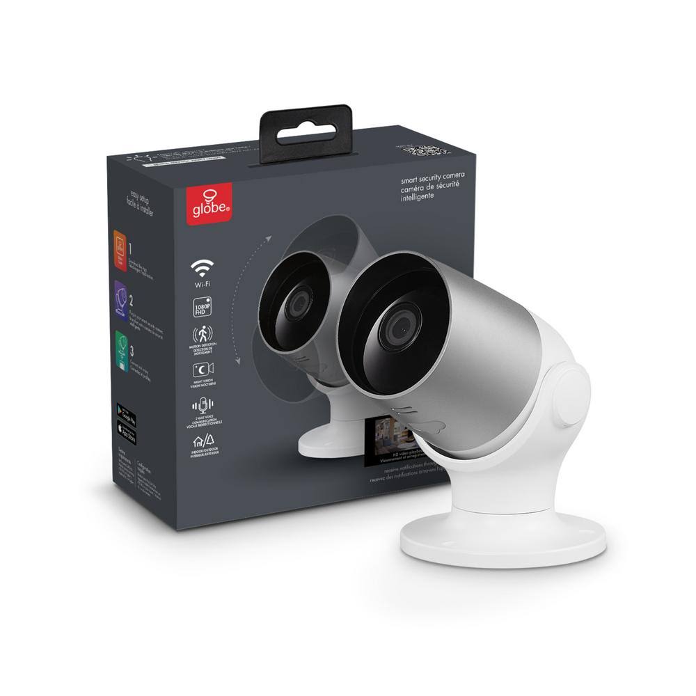 Wired Indoor/Outdoor Smart Security Camera with 1080p J456