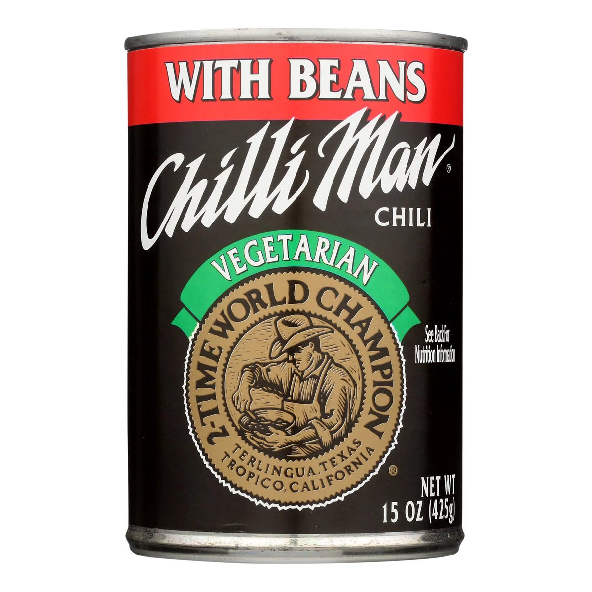 15 oz Pack of 12 Vegetarian Chili with Beans L866