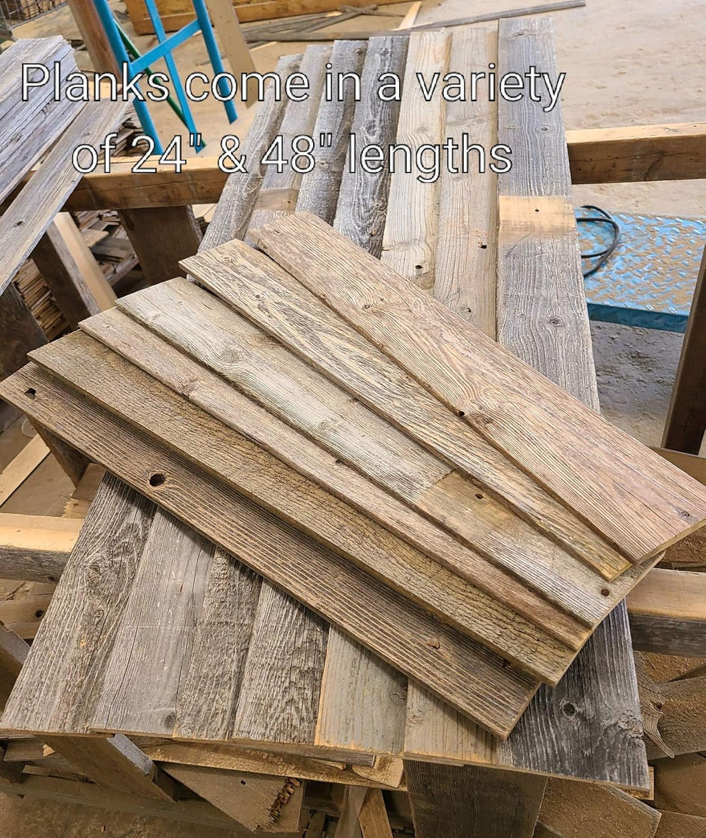 Reclaimed Barn Wood Wall Paneling Planks 46 Square Feet C588