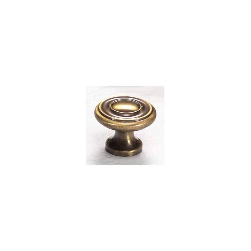 Antique Brass Mushroom Cabinet Knobs, 25 Pack F780