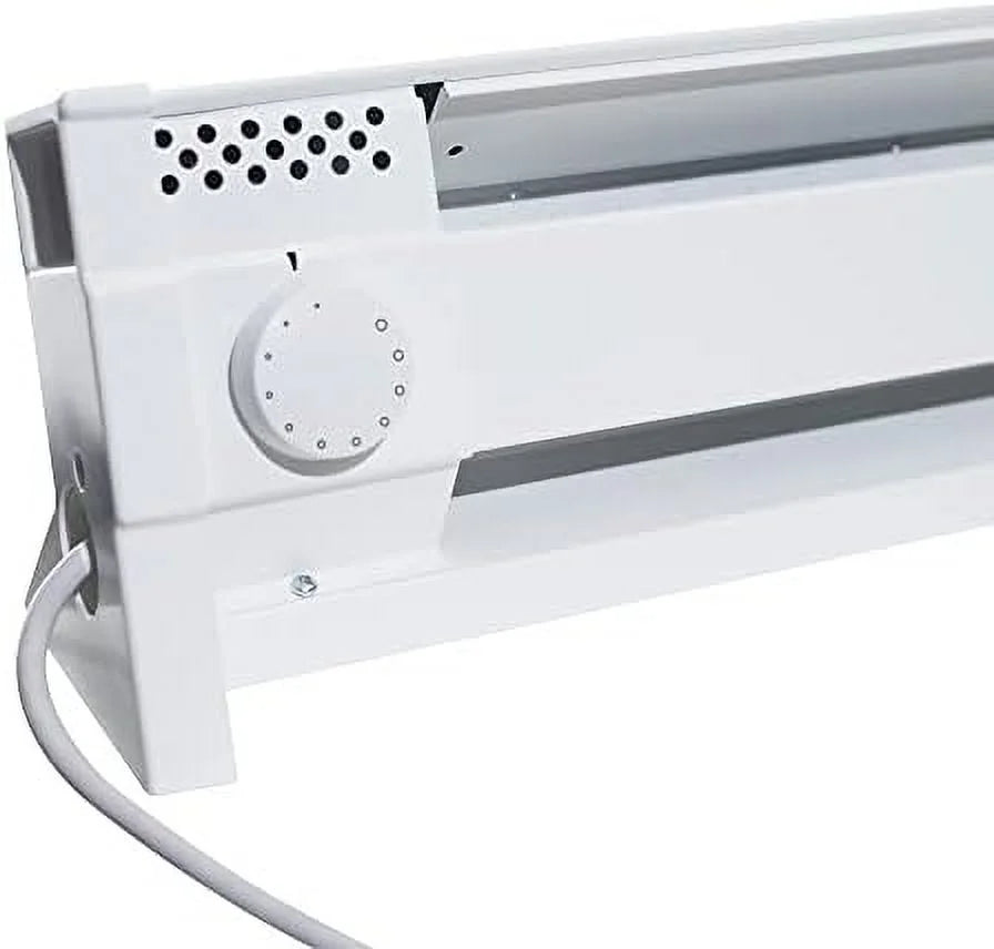 49" Portable Electric Baseboard Heater 1500 Watt White Q5216