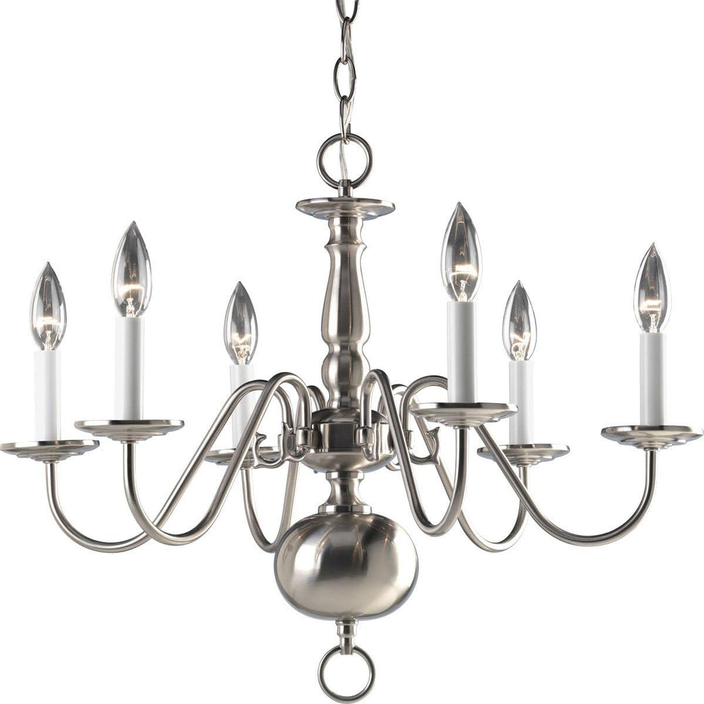 25-Inch Brass Chandelier Z860159
