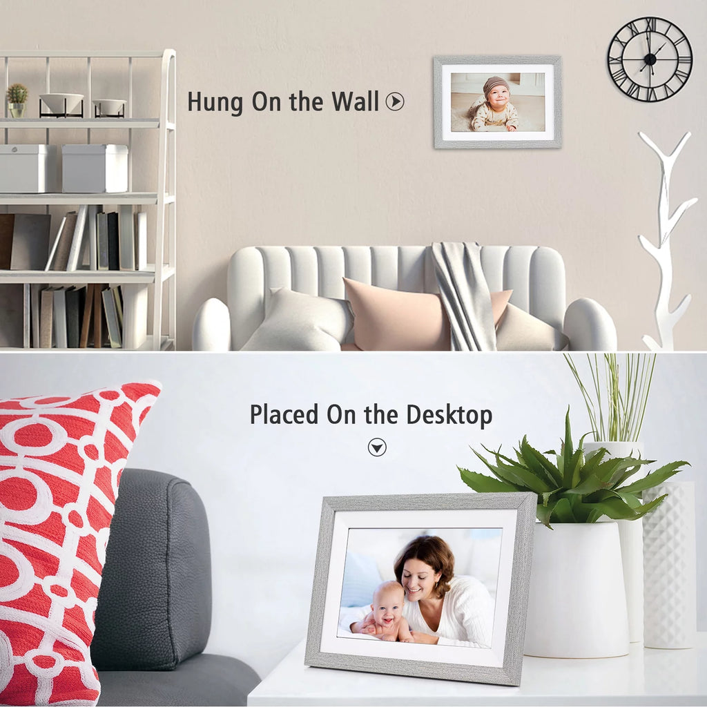 WiFi Digital Photo Frame 10.1-Inch TFT Screen 16GB Storage G2016