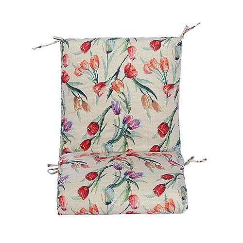 Set of 2 Outdoor Dining Chair Cushions 38x18x4.5 inch H847