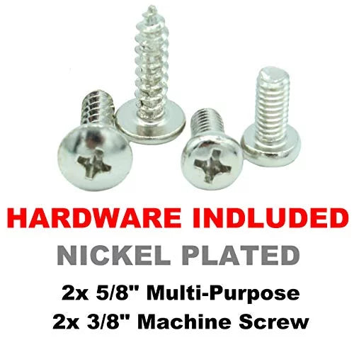 15 Amp 120-125 Volt NEMA 5-15 Flanged Outlet White Commercial Grade 2 Pole-3 Wire Straight Blade Plug Charger Receptacle 10-Pack J436