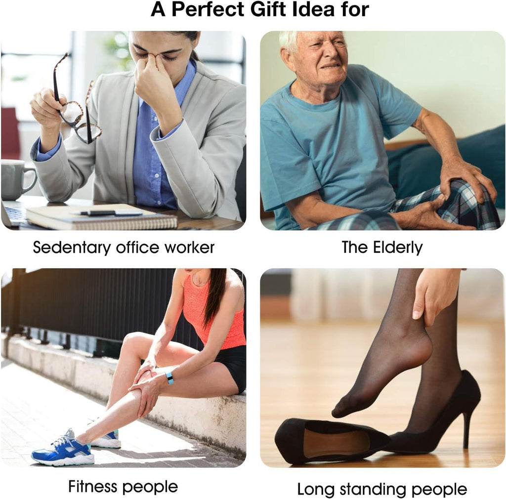 Rechargeable Air Leg Compression Massager with 4 Modes 3 Intensities K2398