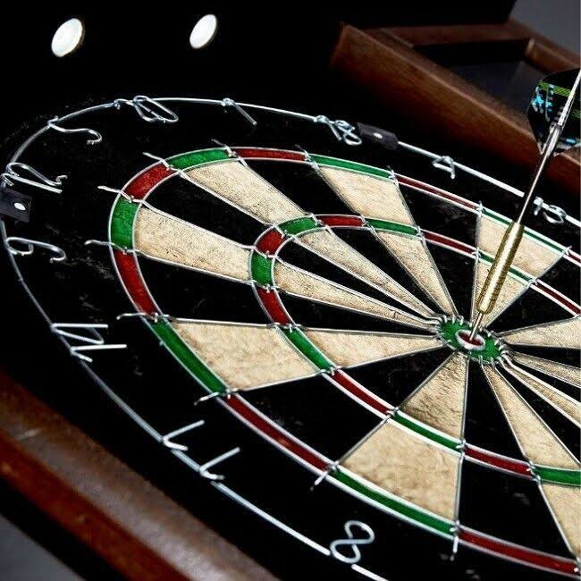 40x22 Dartboard Cabinet with LED Light T35058