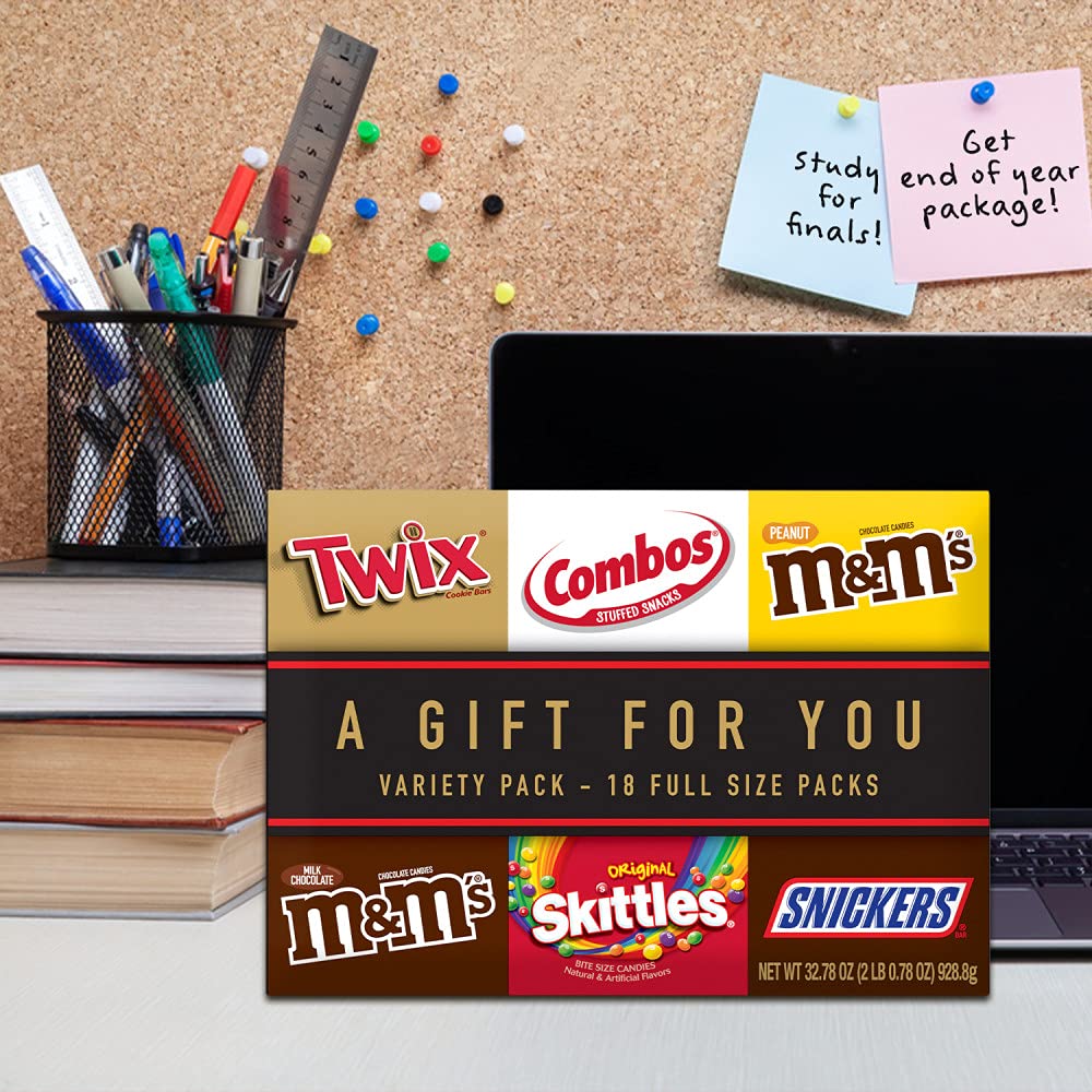 18 Full Size Candy Bars Gift Box, 2.78 pounds F72103