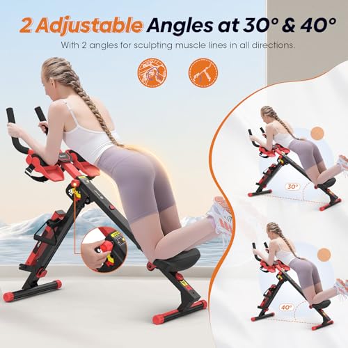 4 in 1 Foldable Rowing Machine with LCD Monitor W8041