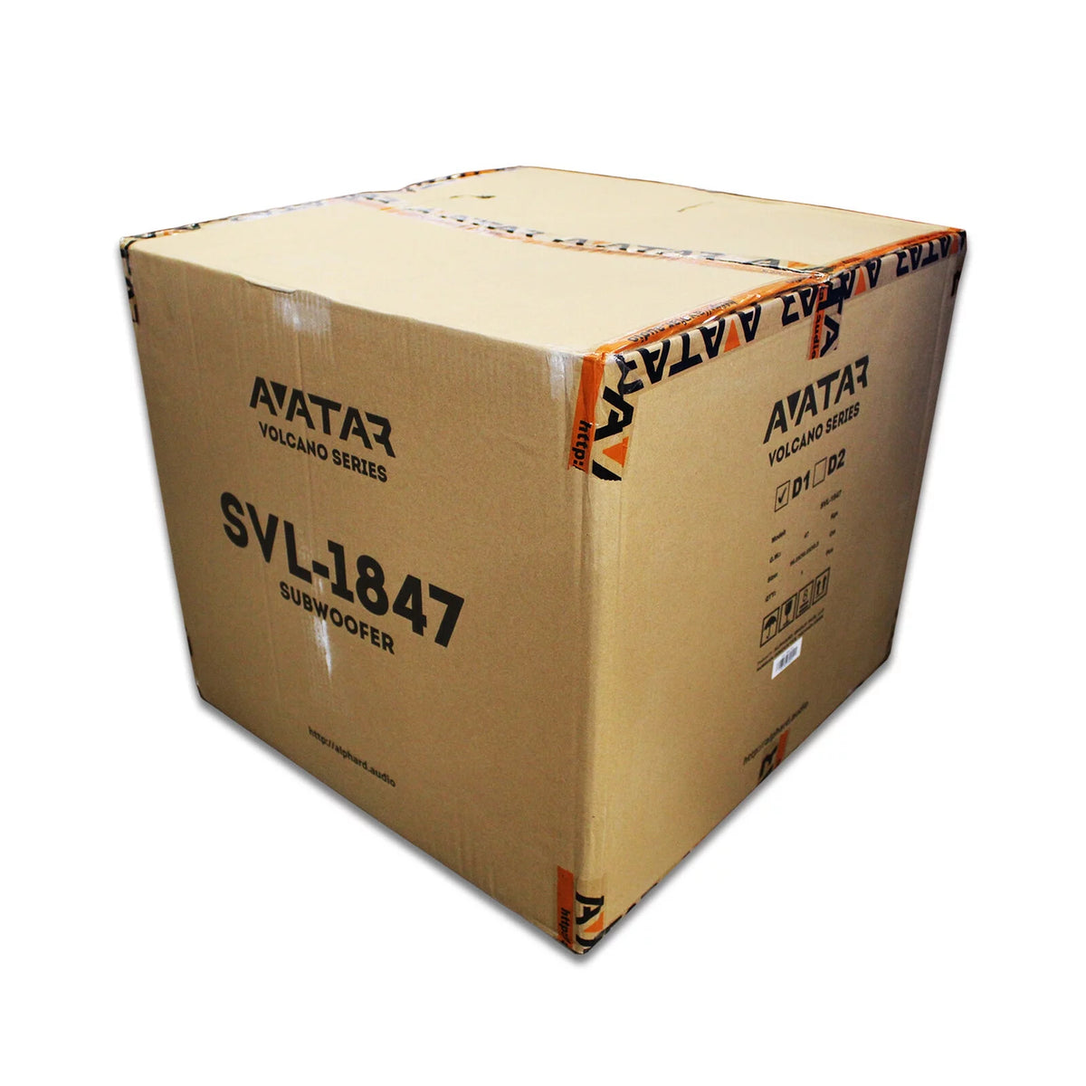 Orange 18" Bass Subwoofer D302421