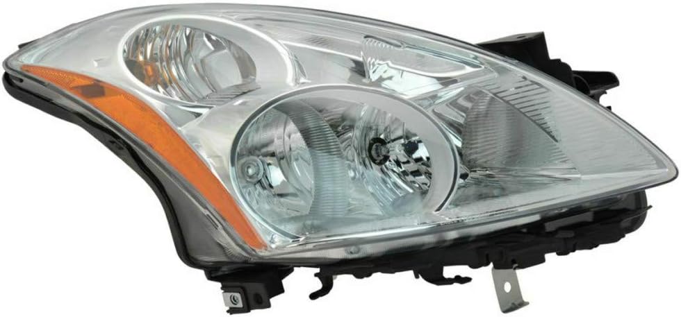 Headlight Assembly for Nissan Altima 2010 2011 2012 Passenger Side Halogen Q630
