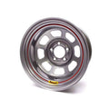 15 x 8 in. to 5 x 5 in. Spun Wheel, 2 in. Back Spacing, Silver R451675