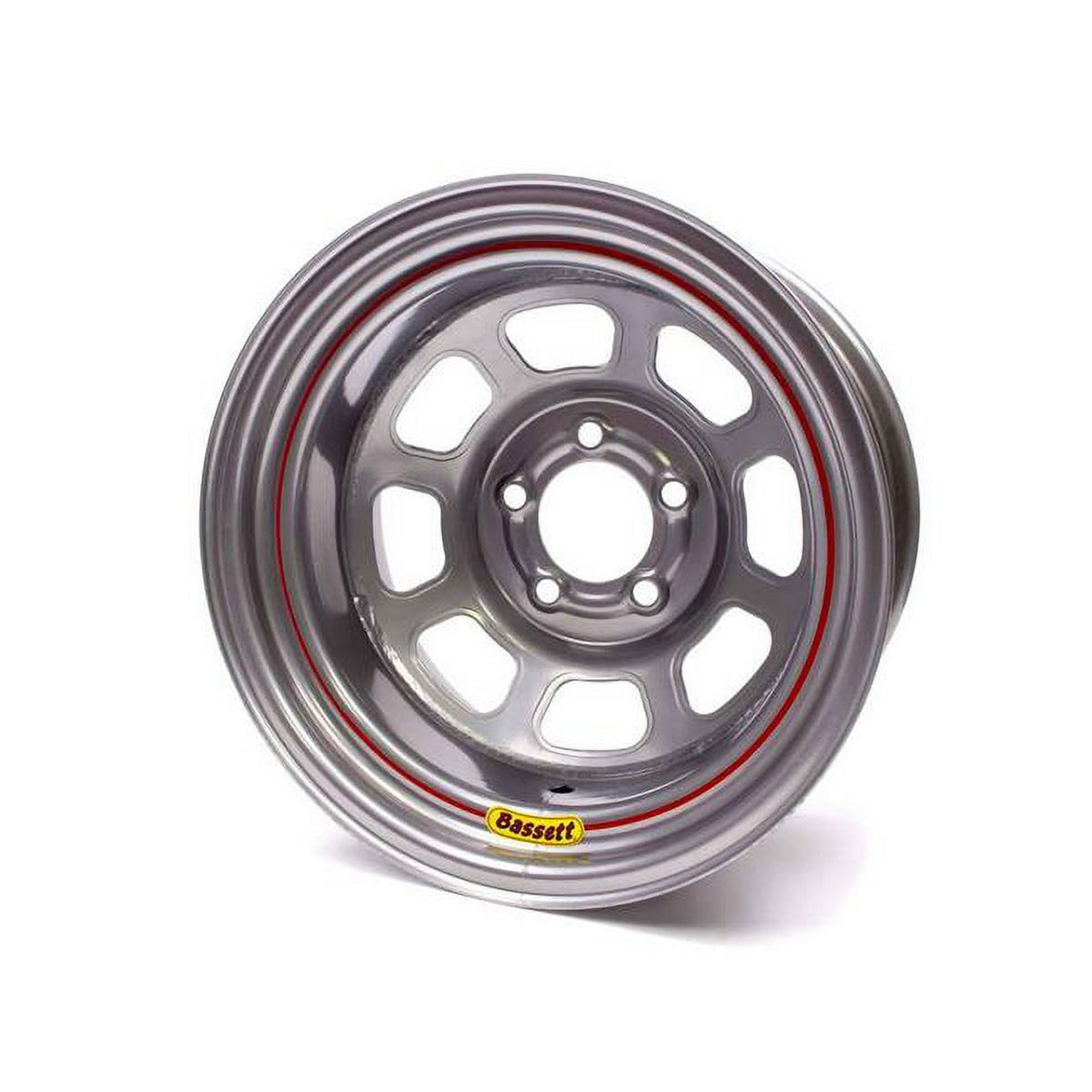 15 x 8 in. to 5 x 5 in. Spun Wheel, 2 in. Back Spacing, Silver R451675