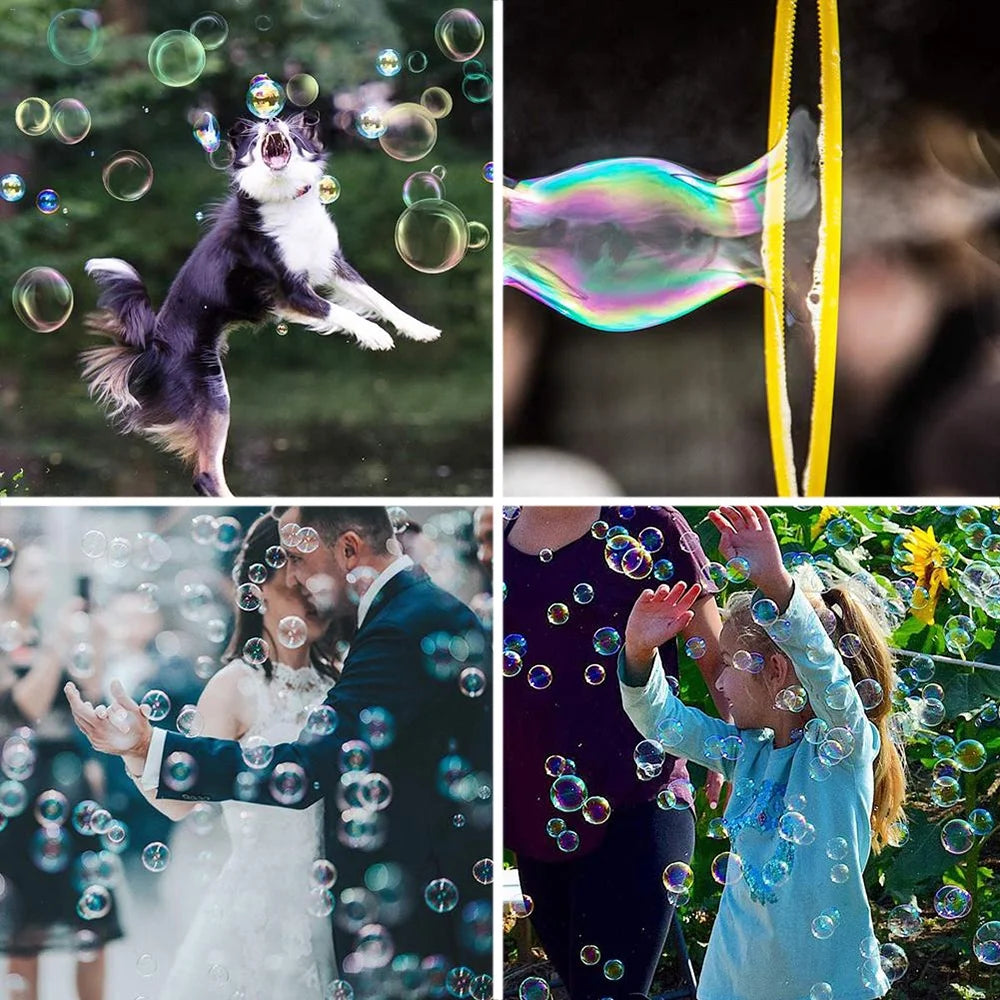 Colorful Bubble Making Wands Outdoor Toy H776