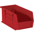 10 3/4 x 8 1/4 x 7 Red Plastic Stack & Hang Bin Boxes Q23454