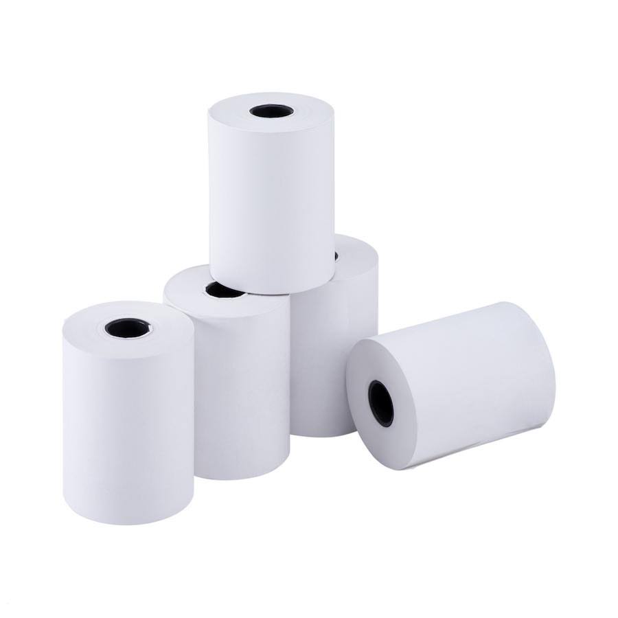White Thermal Paper Rolls, Case of 50 S6527