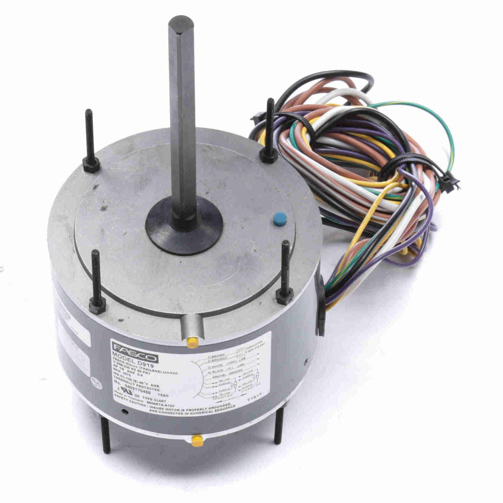 1/8 HP 1075 RPM 208-230 Volts Condenser Fan Motor V842382