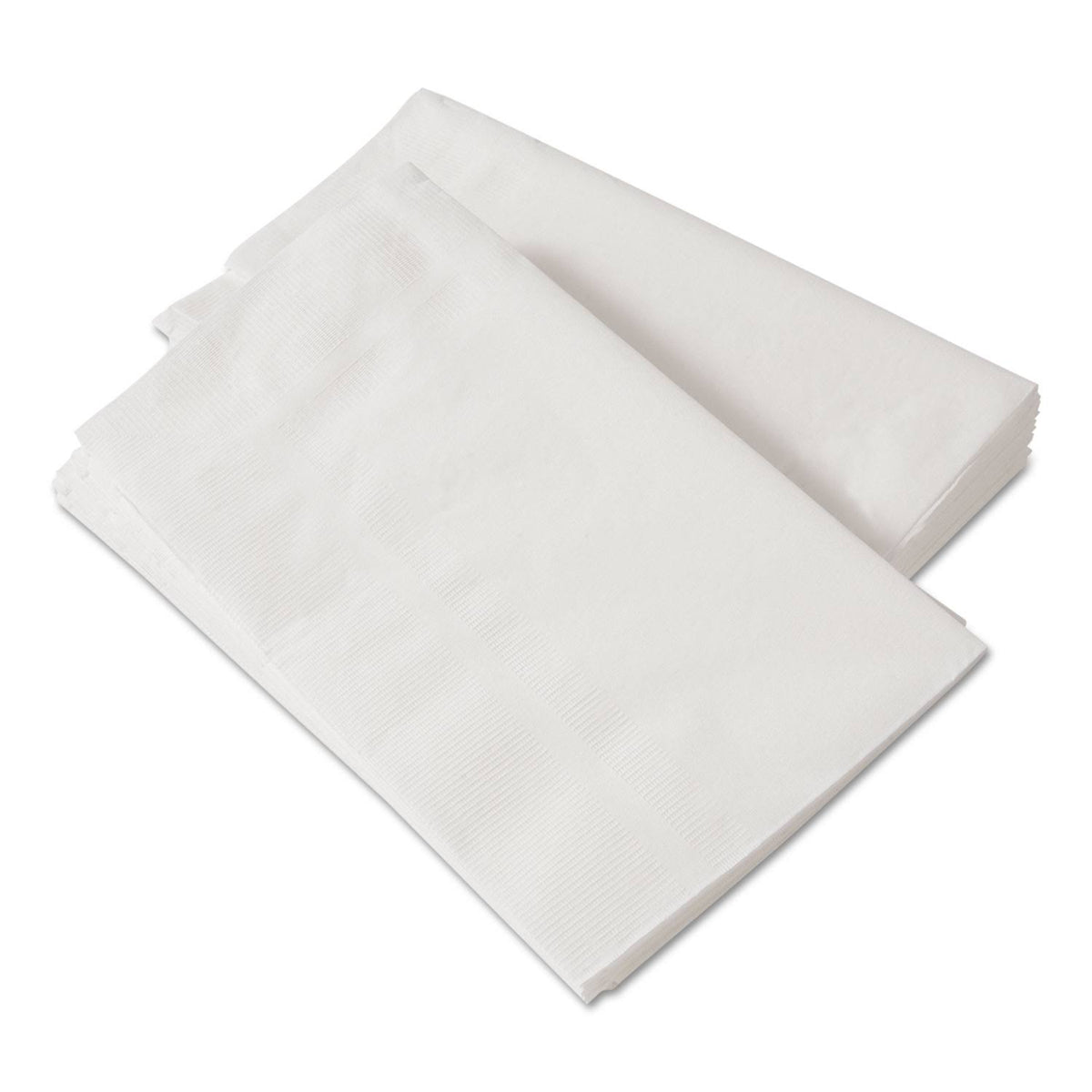 1/8-Fold Dinner Napkins 2-Ply 15 x 17 White 300/Pack Z516