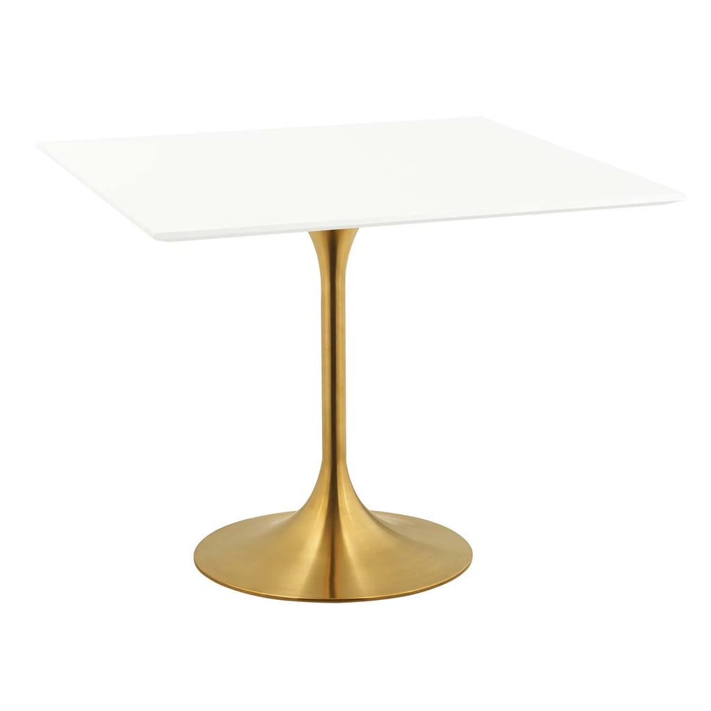 36" Square Wood Top Dining Table N1614