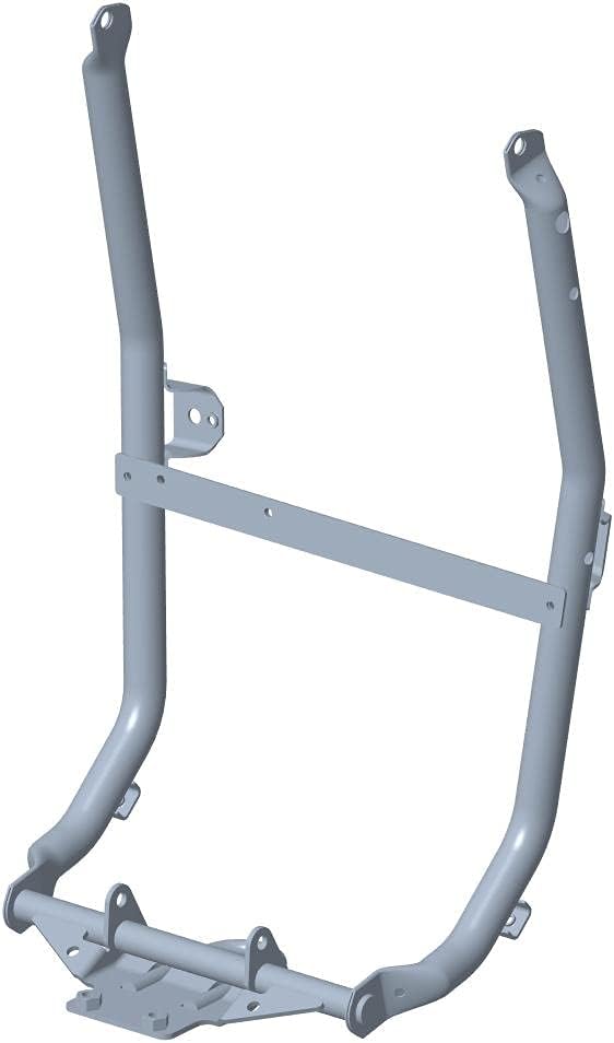 Front Medium Gloss Black ATV Bumper R364375