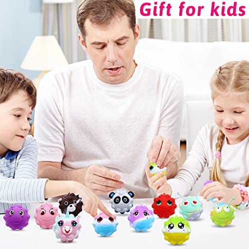 30 Pack 3D Pop Balls Fidget Toys Y3097