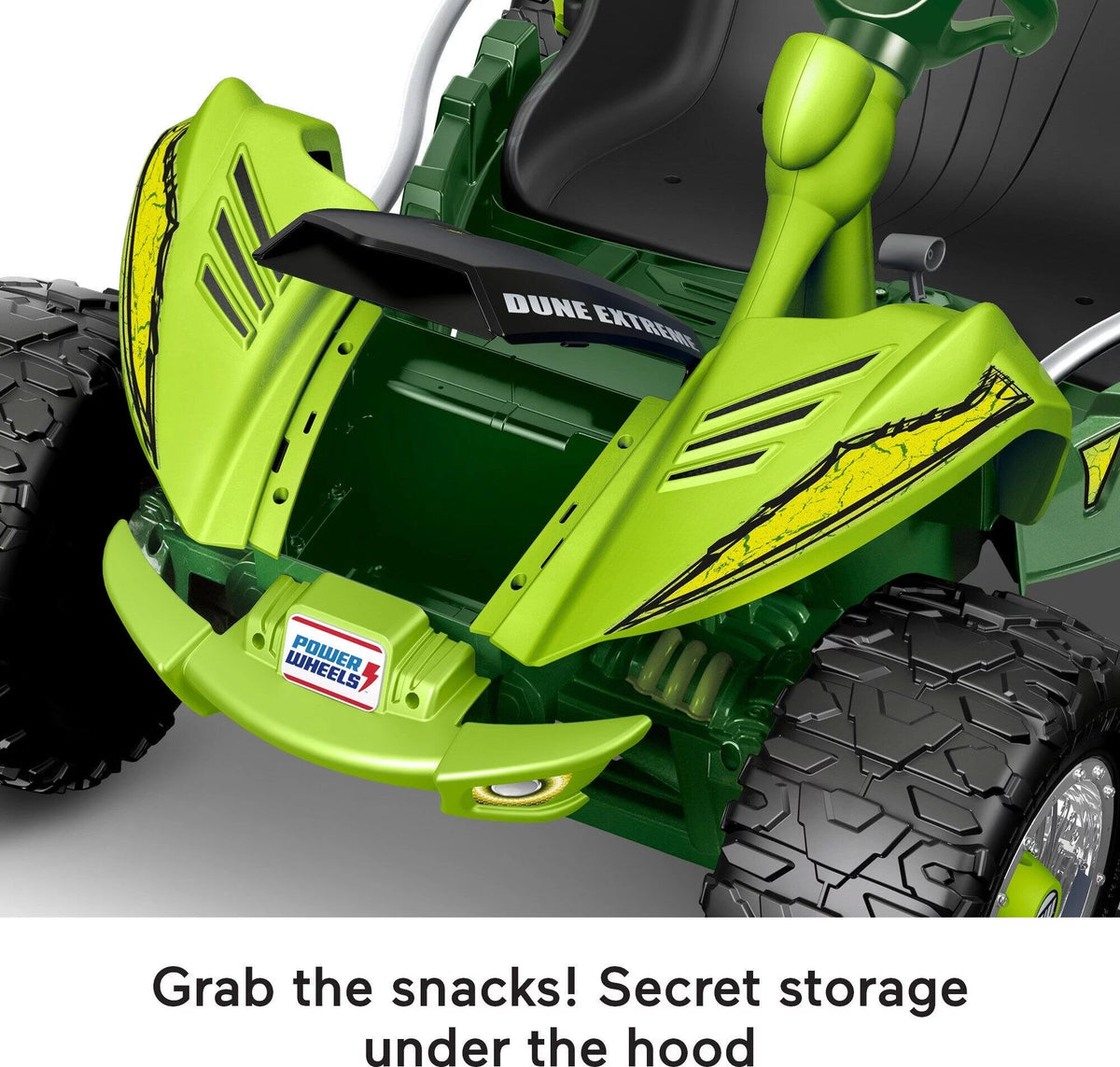 Green 12V Battery-Powered Ride-On Vehicle W455
