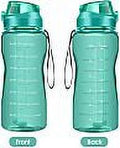 Green 2.2L 64oz Water Bottle Jug with Straw S685330