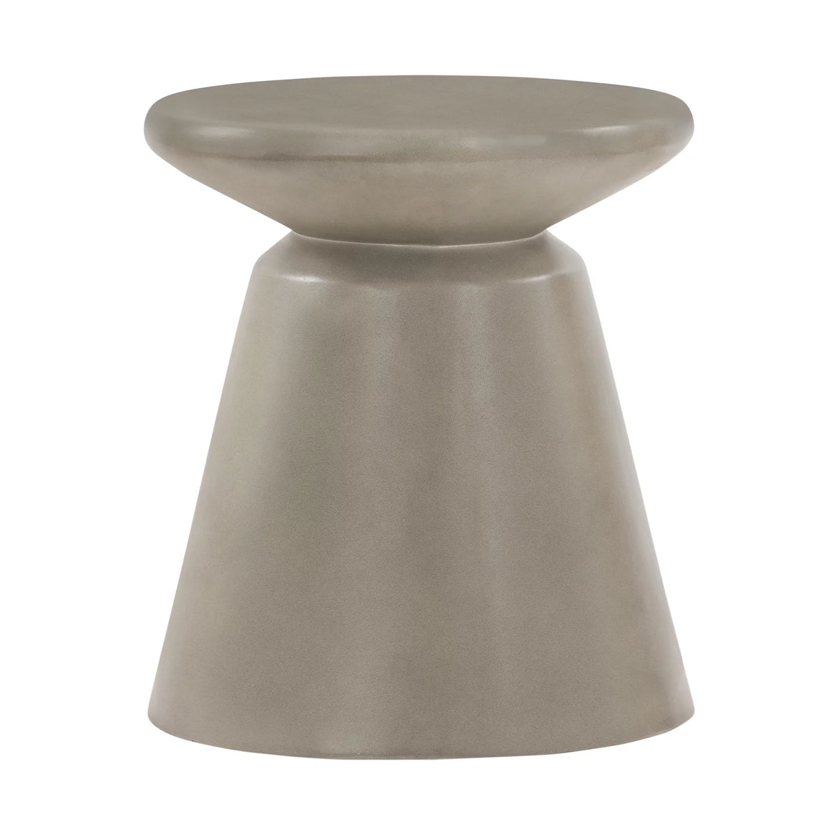 Gray Indoor Outdoor Accent Stool End Table I66034