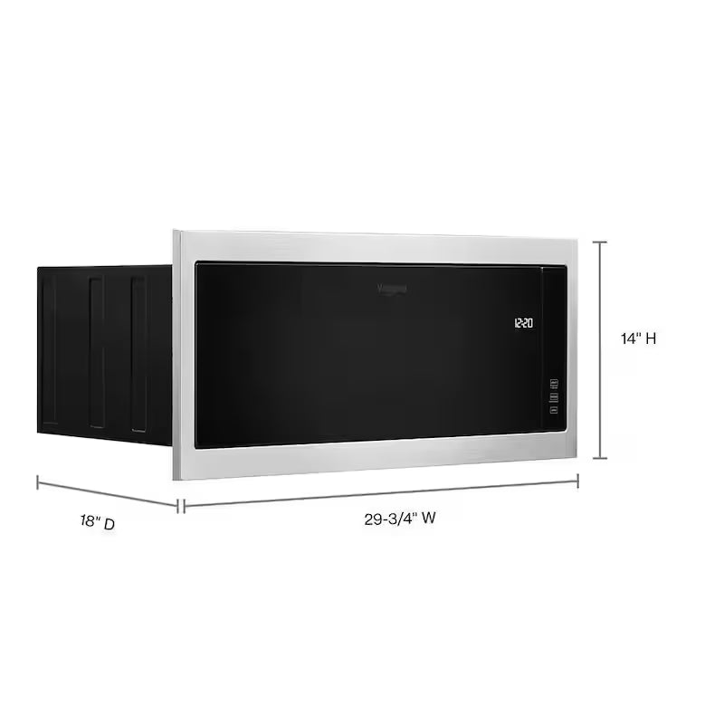 1.1 cu. ft. Built-In Microwave in Stainless Steel D36958
