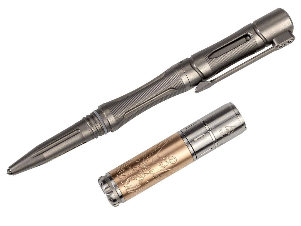 Tactical Pen and LED Flashlight Set - 85 Lumens - 1x AAA H362743